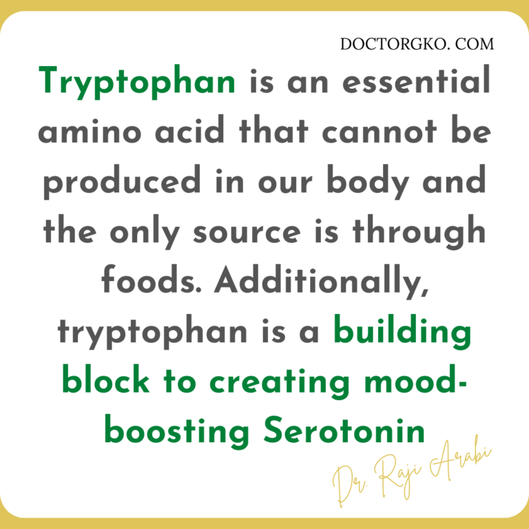 Tryptophan & Depression - Diet for Depression
