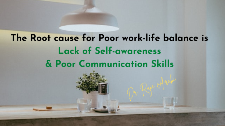 Root cause for Poor work-life balance