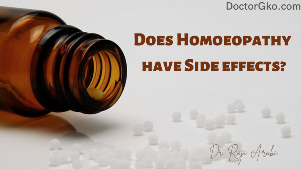 Does Homoeopathy have side effects?