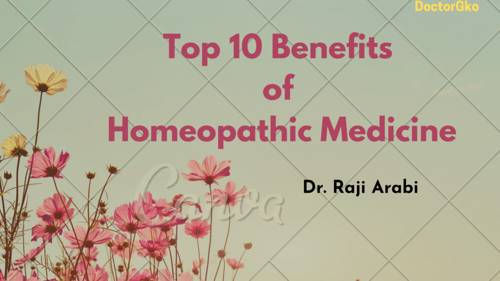 What are the benefits of Homeopathy Treatment?